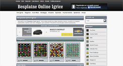 Desktop Screenshot of besplatne-online-igrice.com